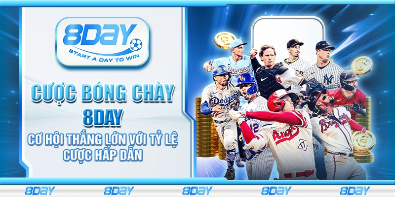 Cược bóng chày 8Day - Cơ hội thắng lớn với tỷ lệ cược hấp dẫn