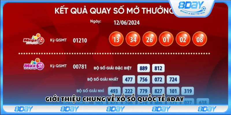 Giới thiệu chung về xổ số quốc tế 8Day