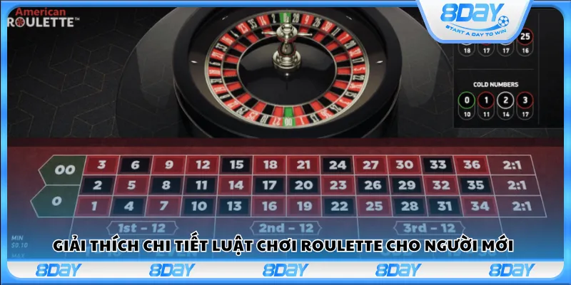 Giải thích chi tiết luật chơi Roulette cho người mới