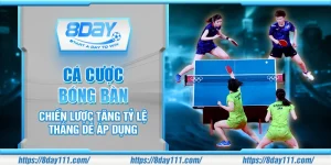 Cá cược bóng bàn – Chiến lược tăng tỷ lệ thắng dễ áp dụng