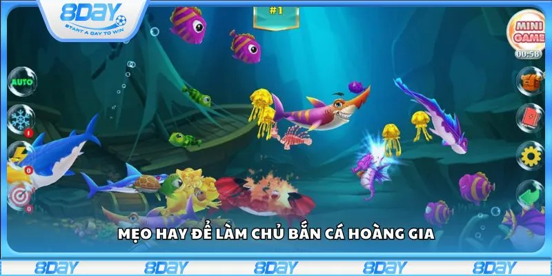 Mẹo hay để làm chủ Bắn Cá Hoàng Gia