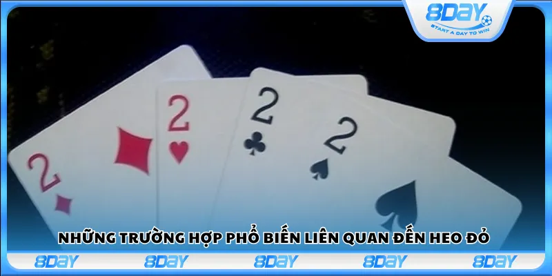 Những trường hợp phổ biến liên quan đến heo đỏ