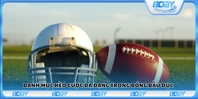 Các loại kèo cược phong phú ở môn bóng bầu dục